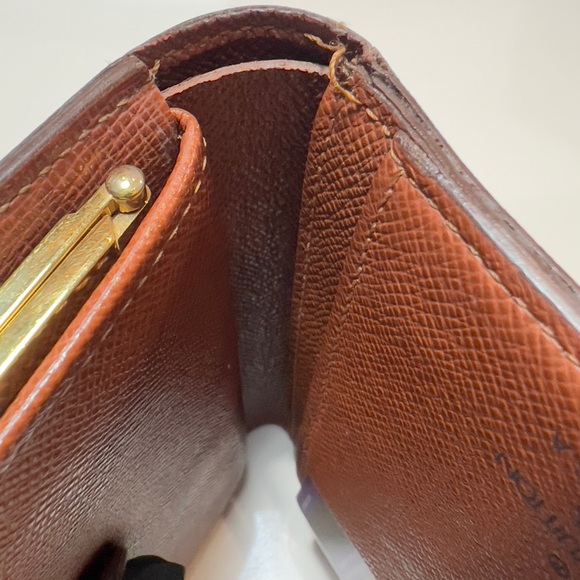 Louis Vuitton Wallet Monogram Porte Monnaie Biennois M61663 Brown Women's - Picture 10 of 10